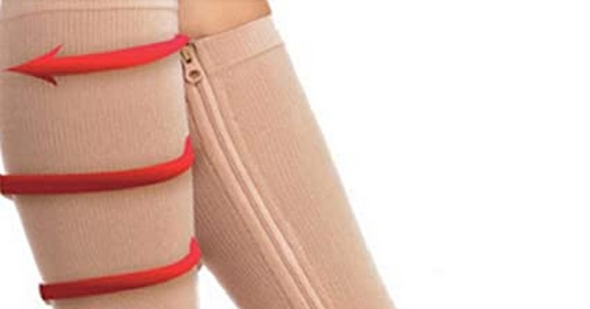 Socks Medical Compression 1 Pairs Women Zipper Compression Socks