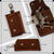 MANDAVA Vegan Leather Unisex Key Pouch Key Case With Belt Hook Cum Card Holder (Brown)