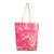 Deeya Cotton Canvas Medium Size Eco Friendly Women's/Ladies Shopping & Beach Bag (Pink, Set of 1)