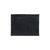 CANVAS & AWL Genuine Leather Unisex Card Holder Pocket Sized Slim Minimalist Wallet Business Card Case (Black)