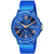 Premium range and Attractive look & Blue Colour Dial & Blue Colour PU Belt Analog Watch 