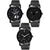 new attrective set of 4 Boy's combo KJR 182-183-184 Analog Watch