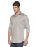 YHA Solid Shirt For Men Grey Shirts Just Trends XL Grey 