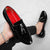 Formal Pu Leather Loafer & Mocassins Shoe Jutis For Men (Black)