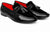 Formal Pu Leather Loafer & Mocassins Shoe Jutis For Men (Black)