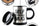 K Kudos Stainless Coffee Mixing Cup Blender Self Stirring Mug Best Gift Coffee Mug Coffee Mug self Stirring, self String