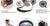 K Kudos Hand Free Neck Fan, Rechargeable Mini USB Personal Fan, Headphone Design Wearable Neckband Fan with 360 Rotation