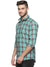 YHA Check Shirt For Men SeaGreen Shirts Just Trends XL SeaGreen 