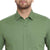 Plain green formal shirt