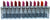 ADS Combo Balm Matte Lipstick - Set Of 12, ADS Multicolor Balm Matte Lipstick Set of 12