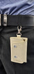 MANDAVA Vegan Leather Unisex Key Pouch Key Case With Belt Hook Cum Card Holder (Cream)